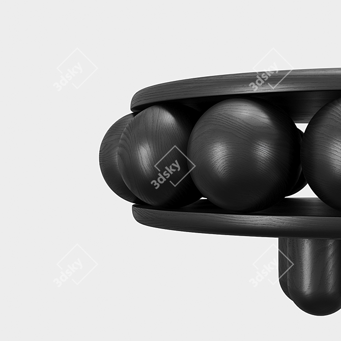 Designer Macaroon Coffee Table 3D model image 2