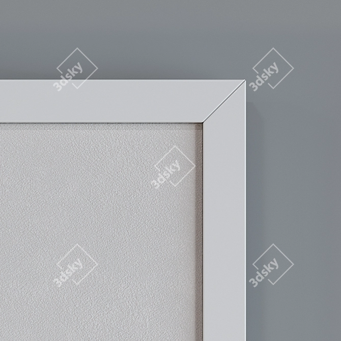 Title: Modern Style Fox and Dog Picture Frame Set 3D model image 7