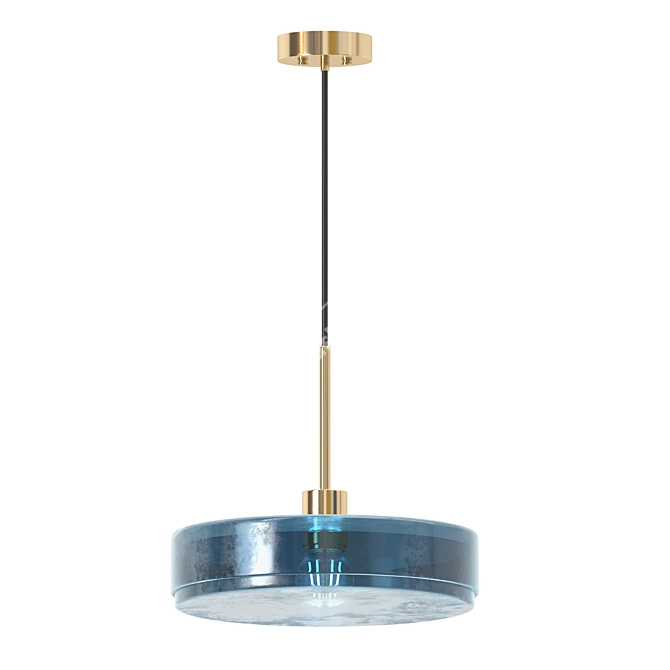 Elegant Lampatron Lewis Chandelier 3D model image 2