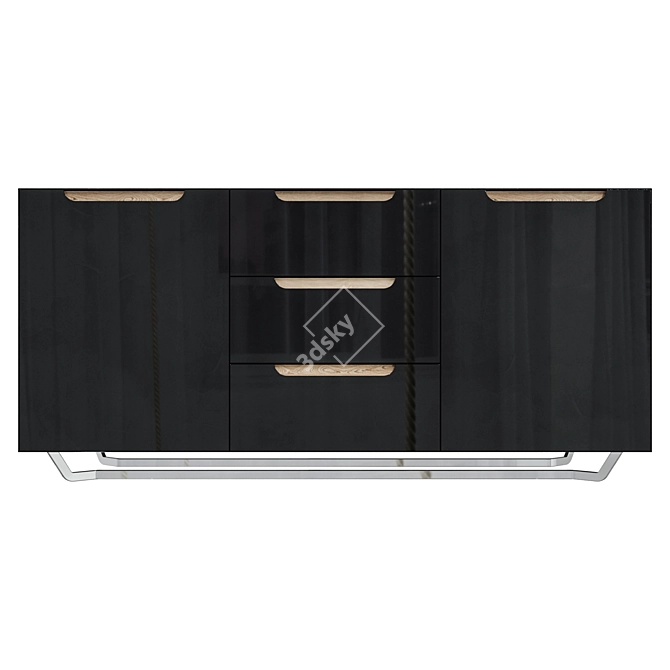 Modern Curbstone with Take & Live Design 3D model image 3