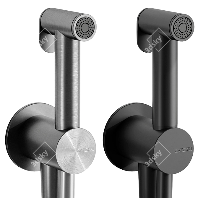 Zazzeri: Stylish and Elegant Bathroom Faucet 3D model image 4