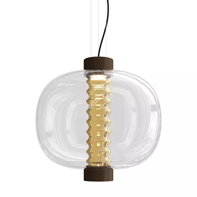 Bolha Pendant Light by KUNDALINI 3D model image 1
