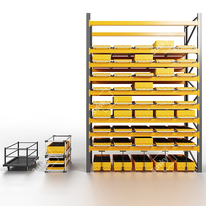 Modular Storage Solutions 3D model image 3