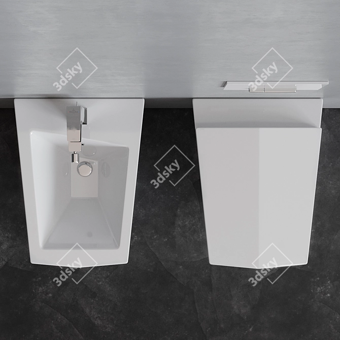 Olympia Crystal - Elegant Bathroom Upgrade 3D model image 5