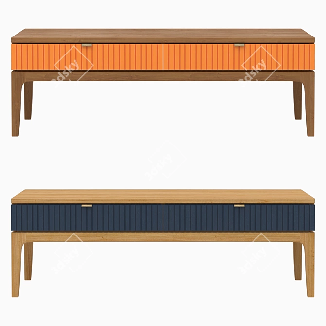 Chess Coffee Table - Elegant and Versatile 3D model image 1