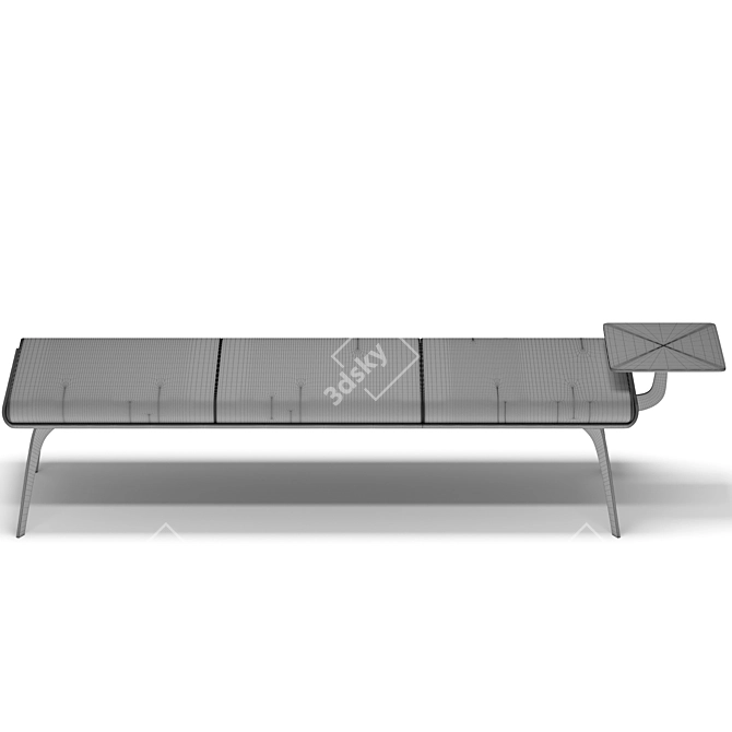 GORDON Millipede Bench Extension 3D model image 4