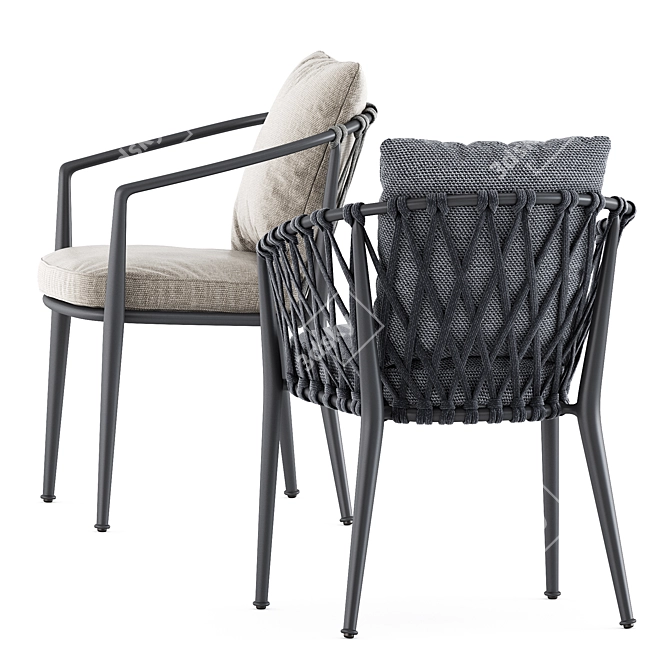 BeB Italia Erica & Mirto Outdoor Set 3D model image 4
