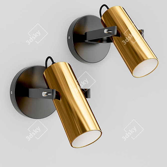 Lumion Claire Wall Sconce 3D model image 2