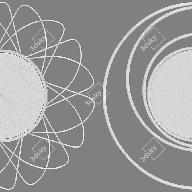 REFLECTO | ROUND MIRROR 3D model image 4