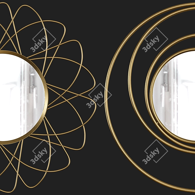 REFLECTO | ROUND MIRROR 3D model image 6