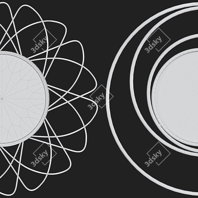 REFLECTO | ROUND MIRROR 3D model image 7