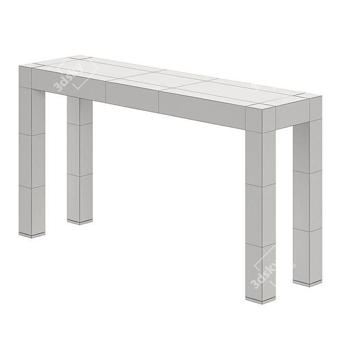 Arteriors Palmetto Console: Elegant and Functional Design 3D model image 4