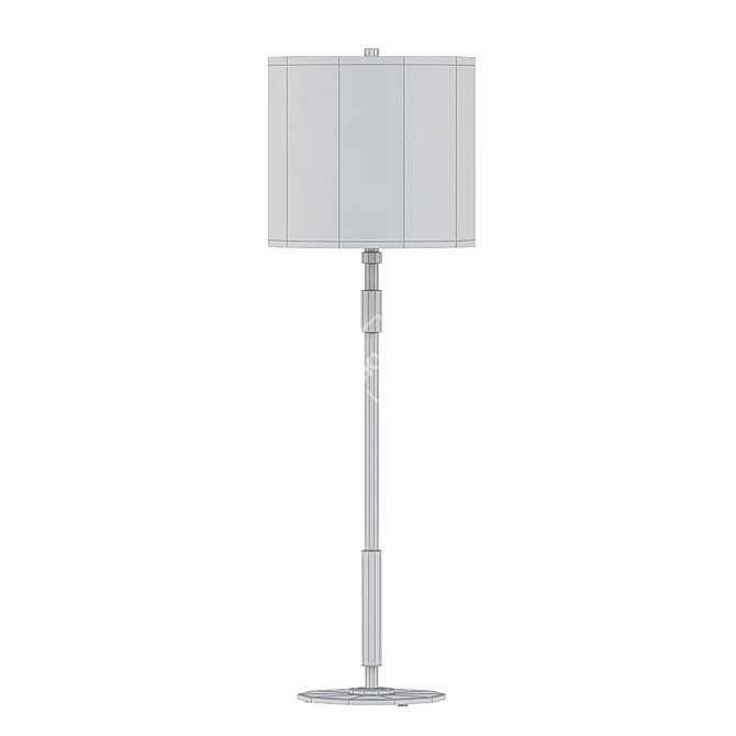 Elegant Sloane Table Lamp 3D model image 2