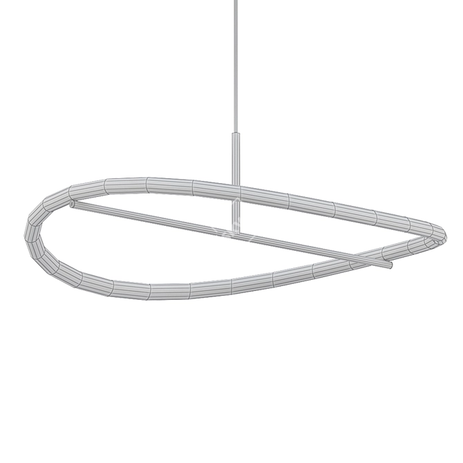 Flexible Illumination: LEVITY Pendant 3D model image 2
