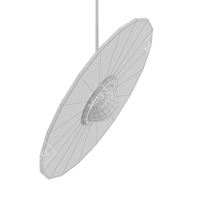 Terrazzo Pendant Lamp: Planet Design 3D model image 2