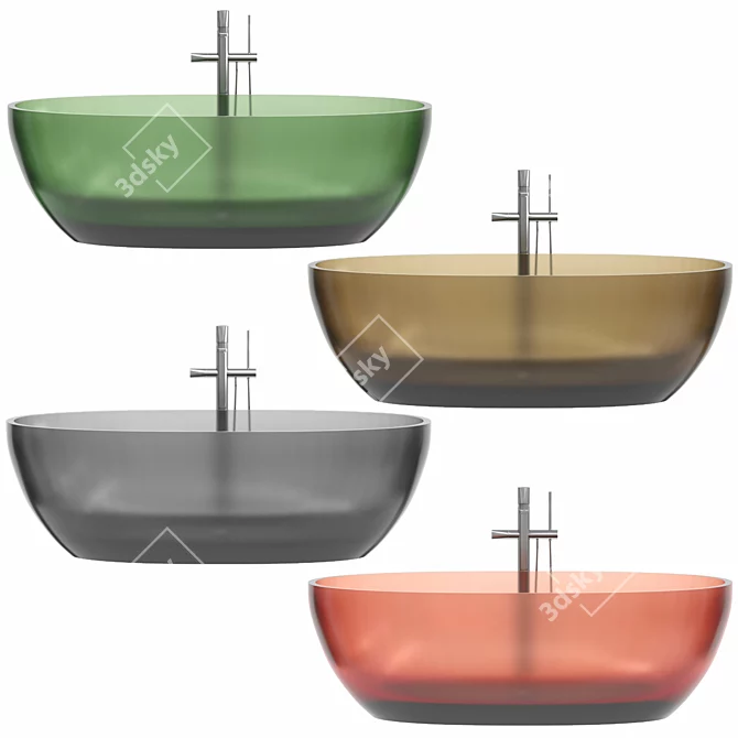 Reflex Bath: Polys 29,242, Verts 29,679 3D model image 9