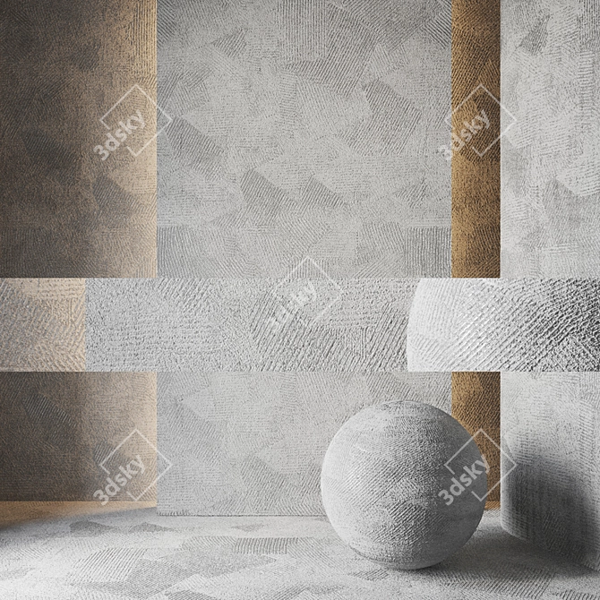 Artisan Plaster Collection 3D model image 2