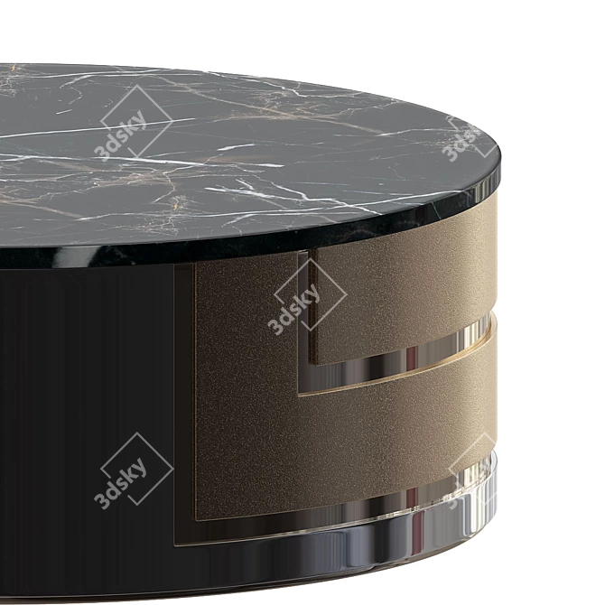 Ritz 3D Model: Elegant Center Table 3D model image 2