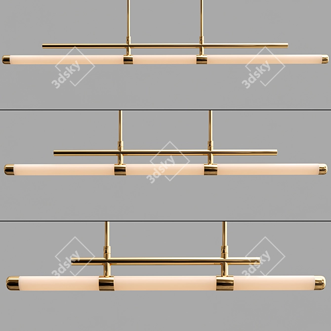 Stylish IVERISE Design Lamps 3D model image 2