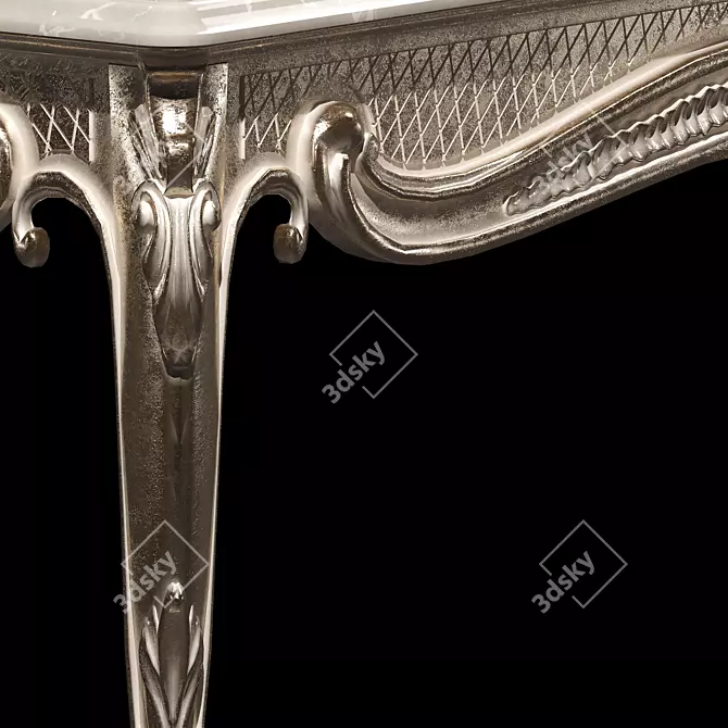 Elegance Unleashed: Kosovart Rococo 3D model image 4