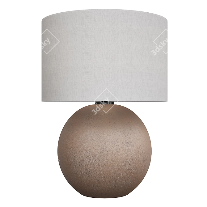 Folk Abigail Ball Table Lamp 3D model image 1