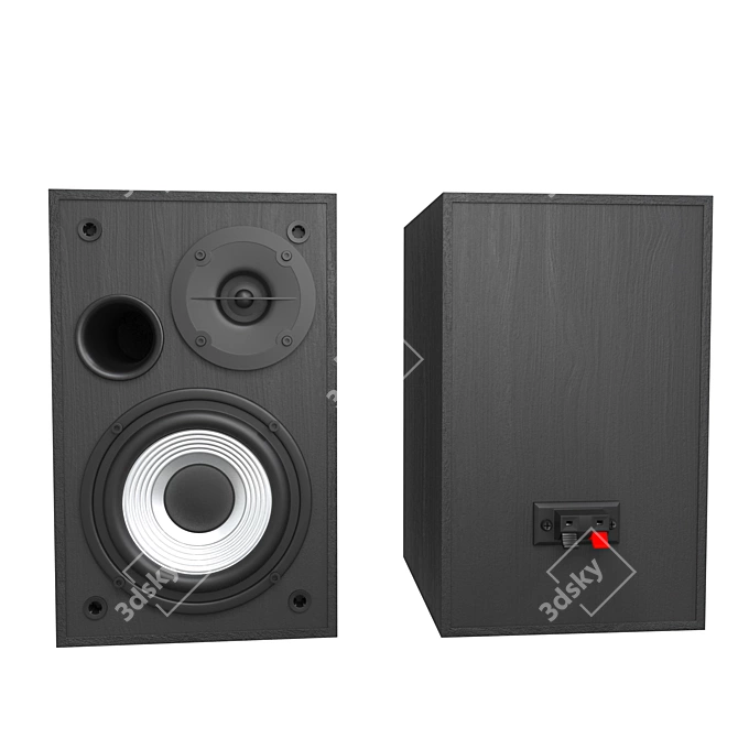 High-Performance Edifier R980T Speakers 3D model image 5