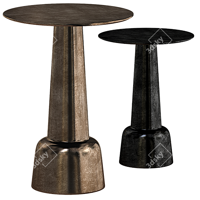 Modern KIM Sidobord for Stylish Spaces 3D model image 1