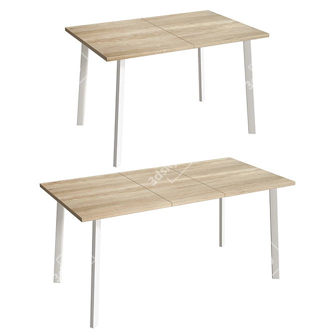 Atlant-1 Sliding Table - Elegant and Versatile 3D model image 3