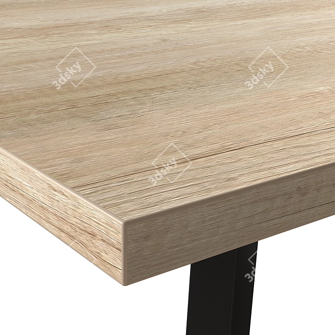 Atlant-1 Sliding Table - Elegant and Versatile 3D model image 4