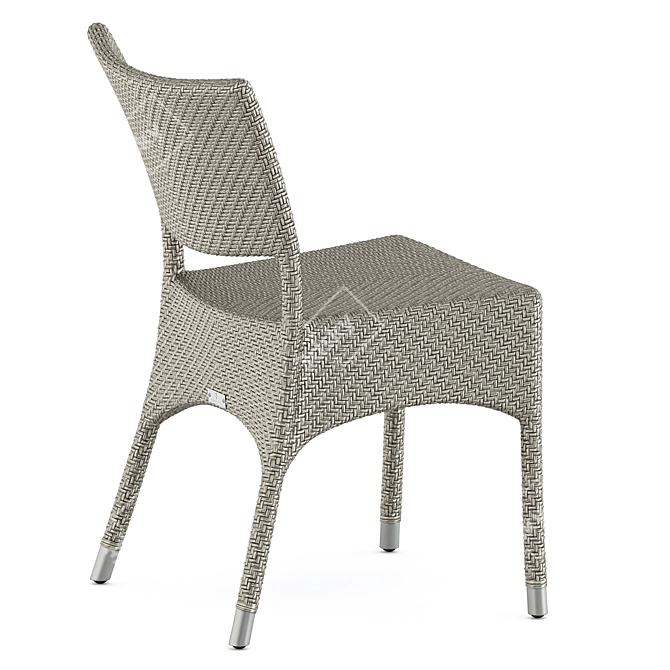 Amari Side Chair: Elegant and Contemporary 3D model image 3