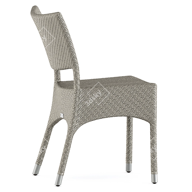 Amari Side Chair: Elegant and Contemporary 3D model image 4