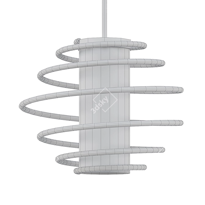 Vansbro Black Mini Pendant Light 3D model image 2