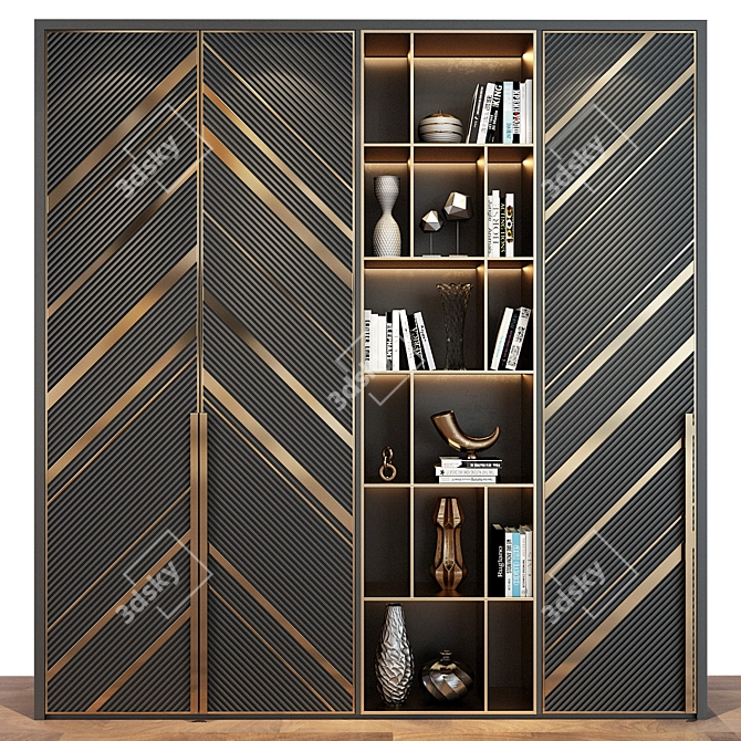 Modern Furniture Set | 76 3D model image 1