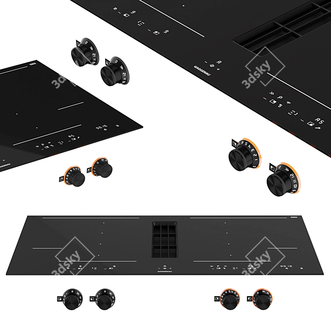 Gaggenau CV492100 | Induction Hob 3D model image 2