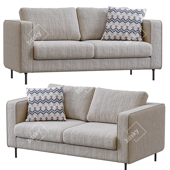 Ultimate Comfort Sleep Sofa 3D model image 5