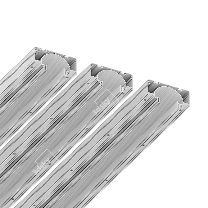 SLOTT 35: Versatile, Open-Type Light Line 3D model image 2