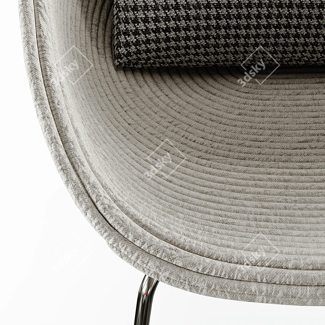 Stylish AMABLE Paola Chair 3D model image 10