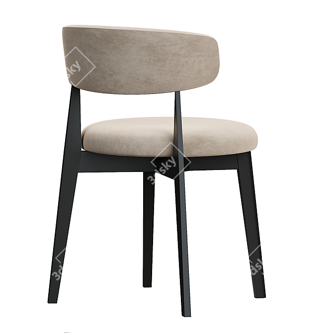 Elegant Calligaris Talks Chair 3D model image 3
