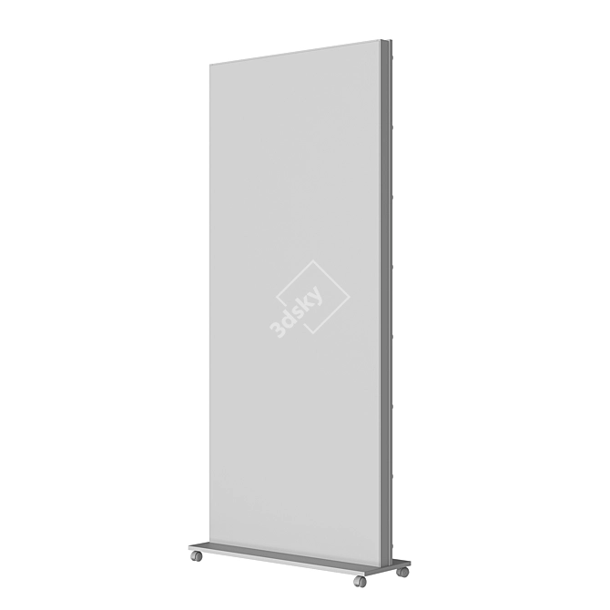 180cm Height GM Mirror: Professional Makeup Mirror 3D model image 5