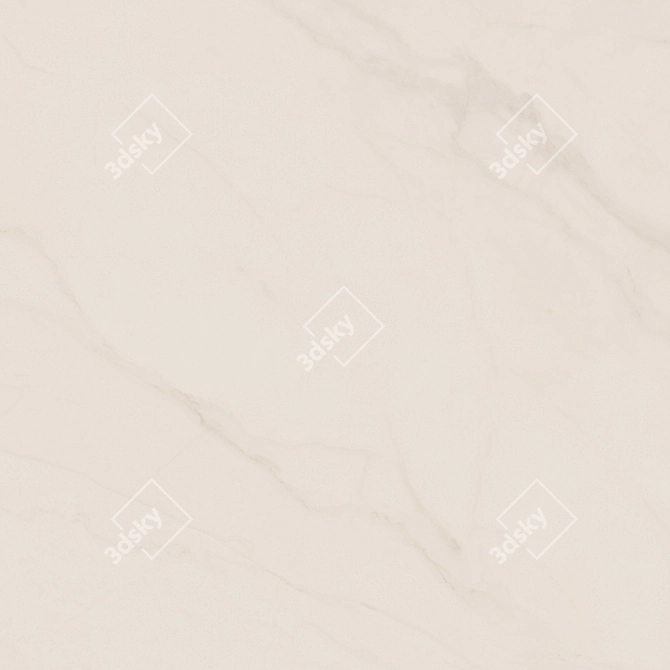 Italian Luxury Venezia Bianco Tiles 3D model image 4