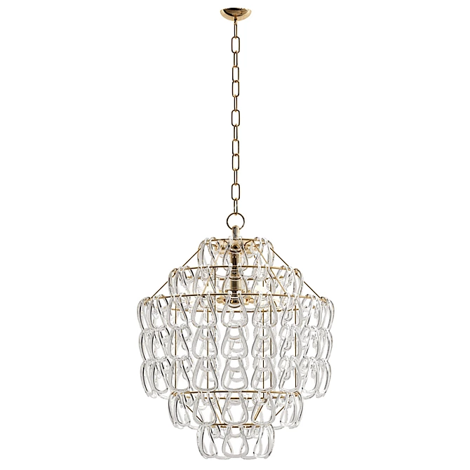 Giogali Pendant Chandelier 3D model image 1