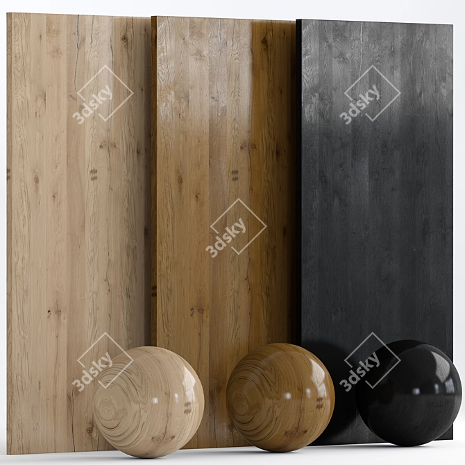 Wood_4: Multi-Material Texture 3D model image 1