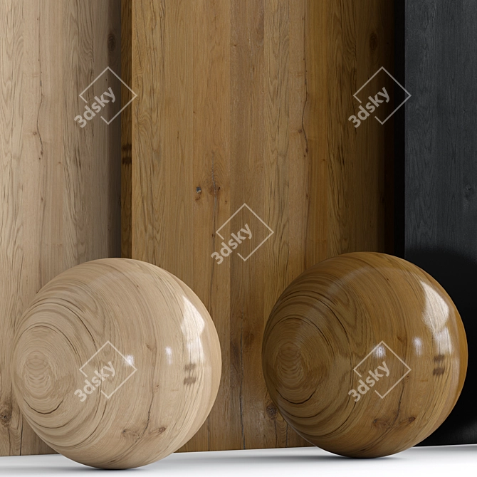 Wood_4: Multi-Material Texture 3D model image 3