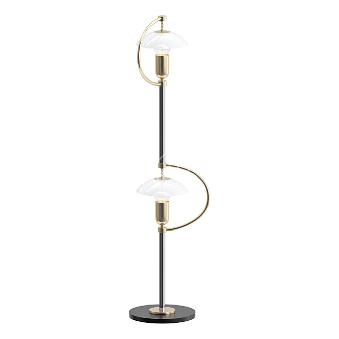 Elegant Sofo Floor Lamp 3D model image 1