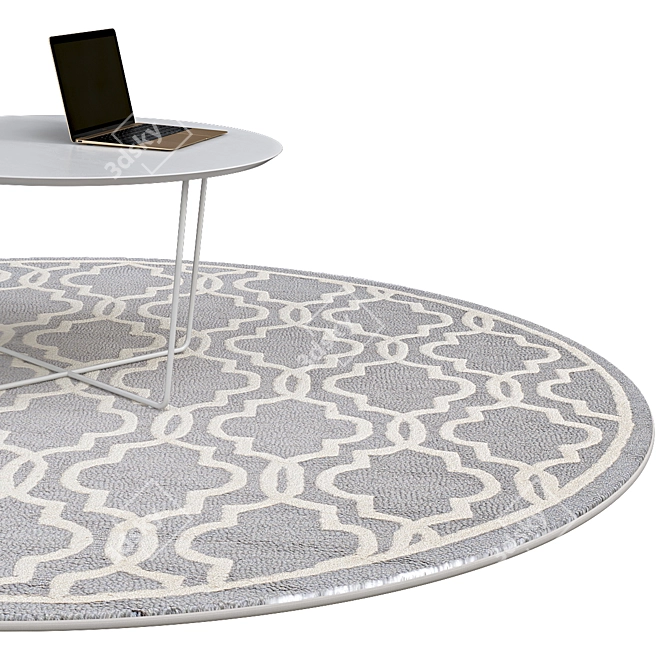  Round Rugs | No. 269 3D model image 2