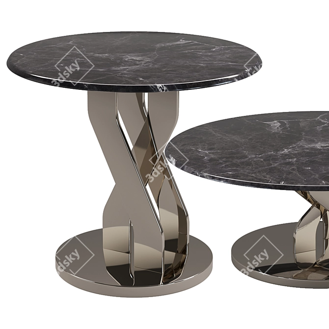 Modern Catania Coffee Table 3D model image 1