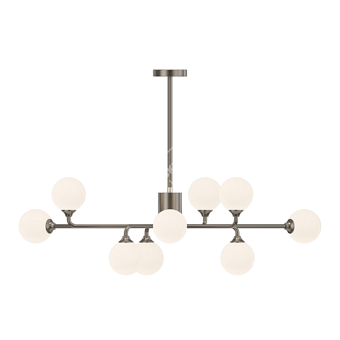 Modern Glass Pendant Lamp - Lampatron PROTON 3D model image 3