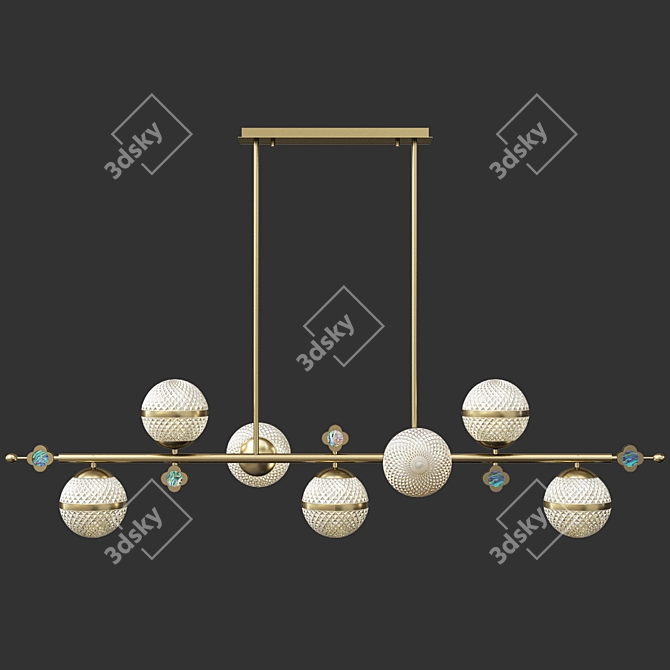 Luara Long Design Lamp - 2013 3D model image 3