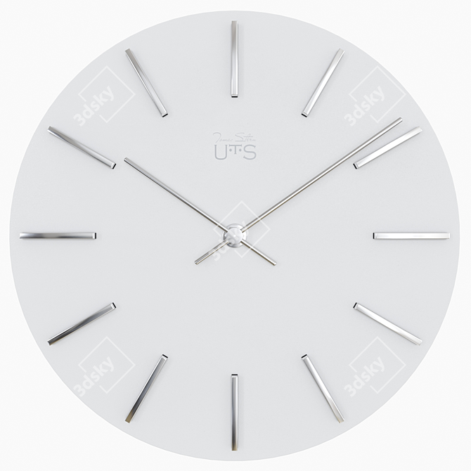 Elegant Tomas Stern Wall Clock 3D model image 2