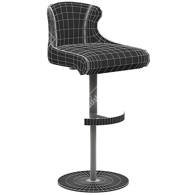 Modern Roche Bobois Carioca Stool 3D model image 4